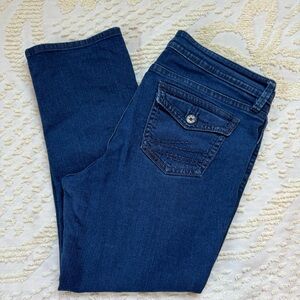 a.n.a Jeans,Straight Leg, Blue, Size 32/14